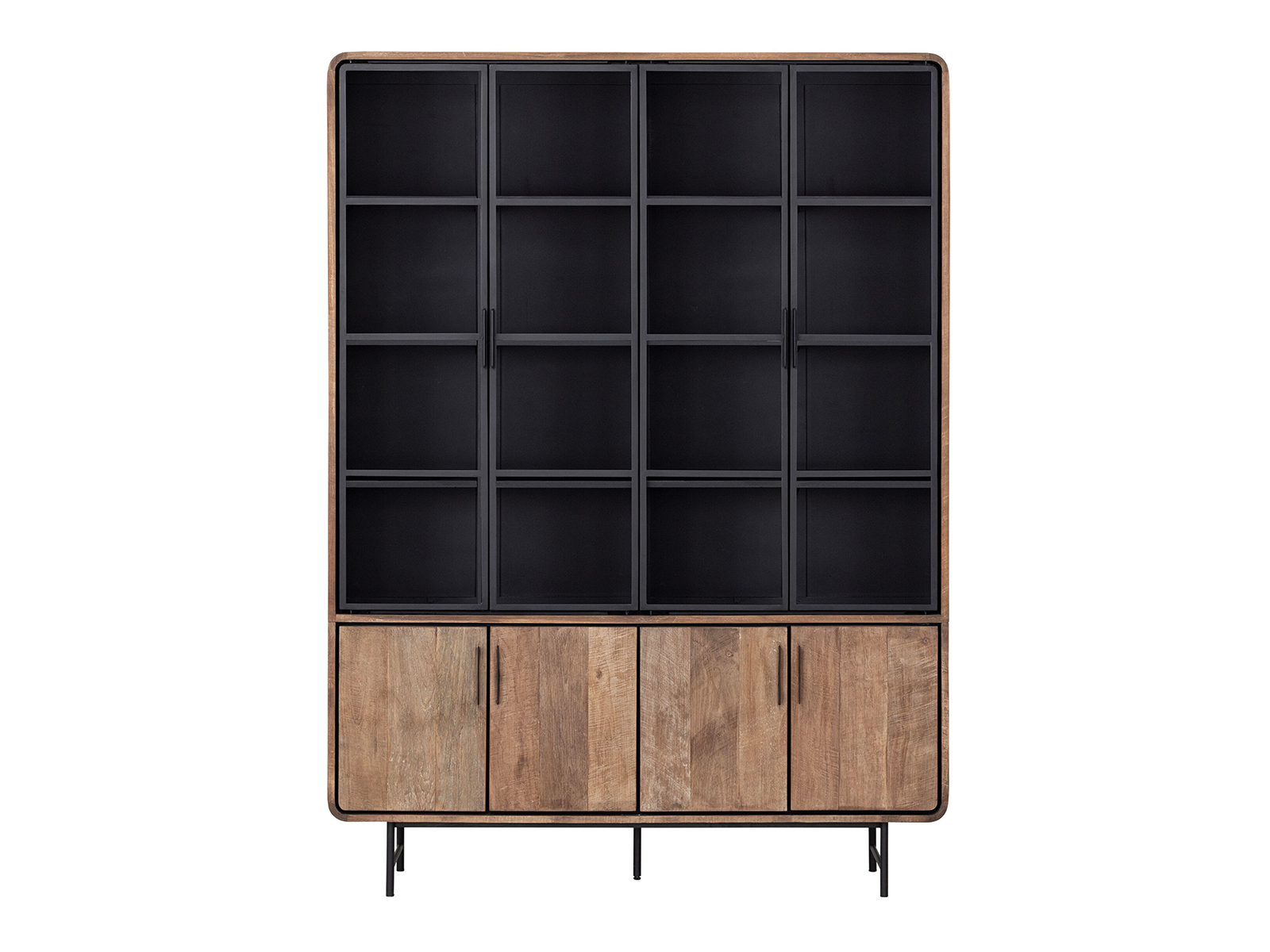 Vitrinekast Budal - 160x40x220cm