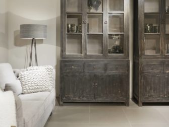 Vitrinekast Perpignan - 130x50x225cm