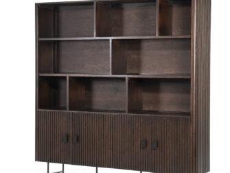 grote wandkast met open vakken